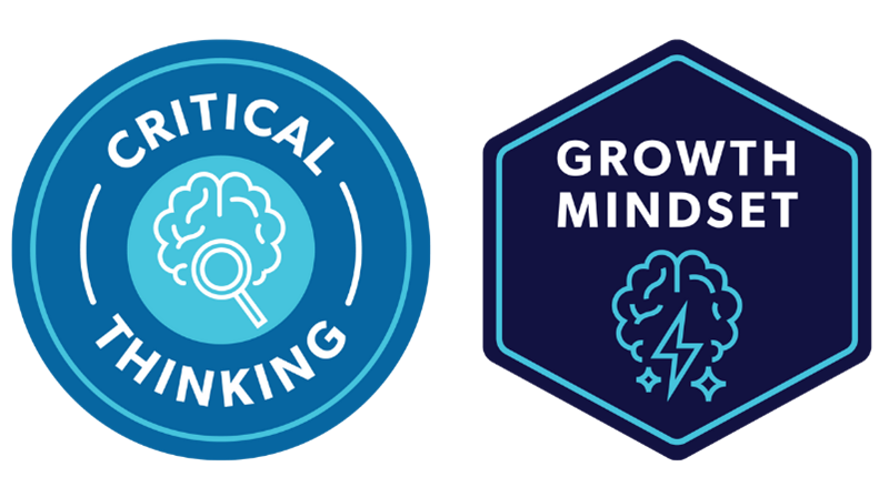 Signature Skills Badge for Critical Thinking and Growth Mindset