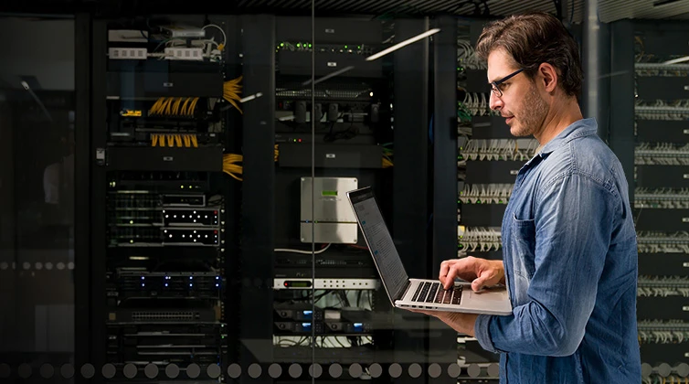 computer engineer using artificial intelligence