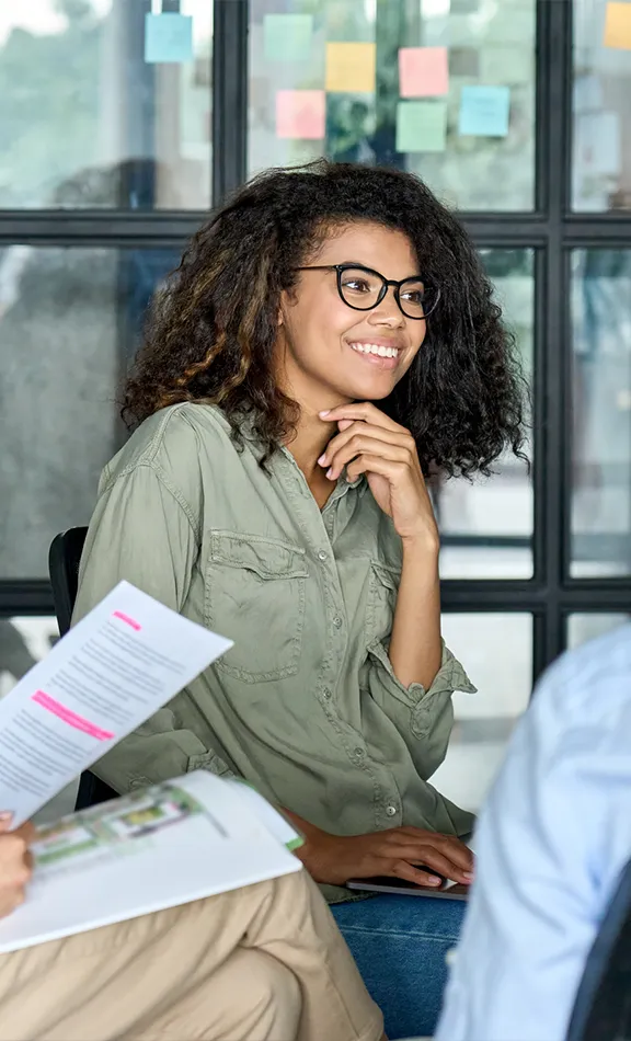 business administration student