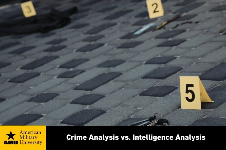 crime-analysis-vs-intelligence-analysis crime analysis at a crime scene