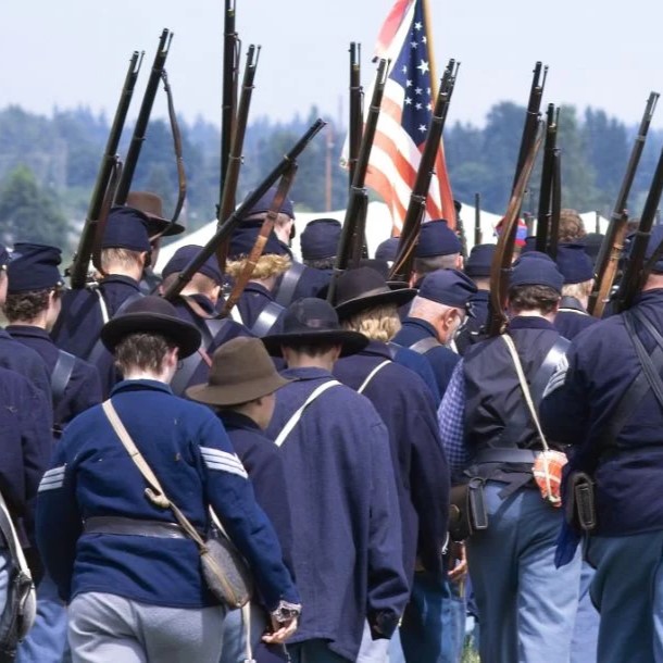military history re-enactment