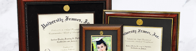 Diploma frames