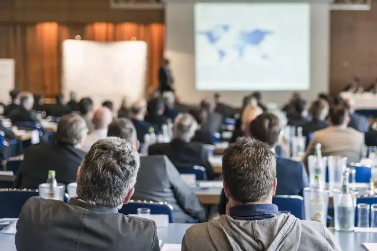attendees at fire safety conference